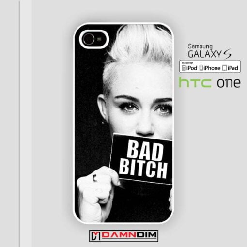 Miley Cyrus Bad Bitch iphone case 4s/5s/5c/6/6plus/SE