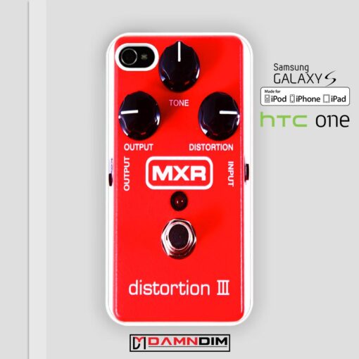 Mxr Distortion III iphone case 4s/5s/5c/6/6plus/SE