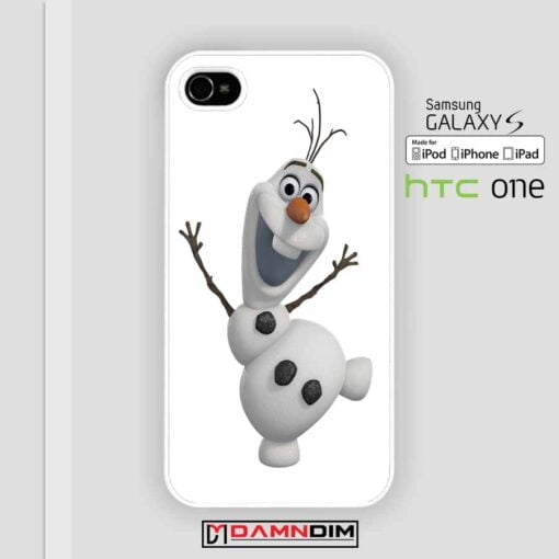 Olaf On the Snow iphone case 4s/5s/5c/6/6plus/SE