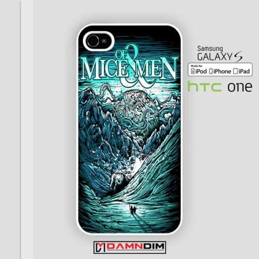 of mice and man tag of mice and man quotes iphone case 4s/5s/5c/6/6plus/SE