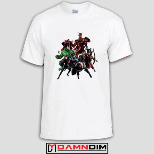 avenger hero Custom Tshirts and Adult Unisex Tshirt - damndim.com