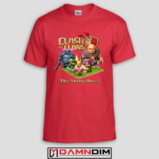 damndim.com : Clash of Clan Characters Tshirt
