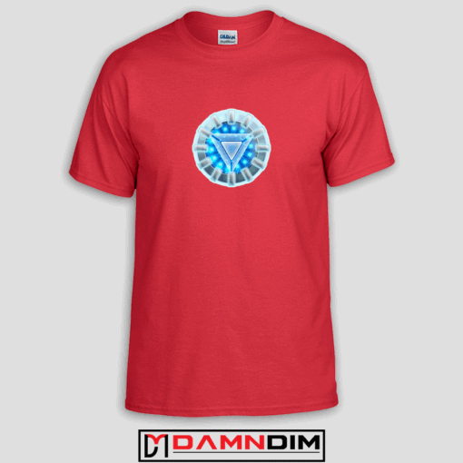 damndim.com : Iron Man Arc Reactor Shirt