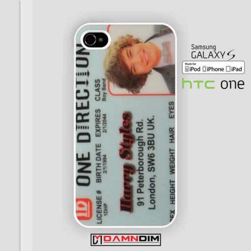 Harry Styles Id iphone case 4s/5s/5c/6/6plus/SE
