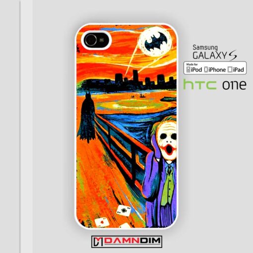 batman scream iphone case 4s/5s/5c/6/6plus/SE