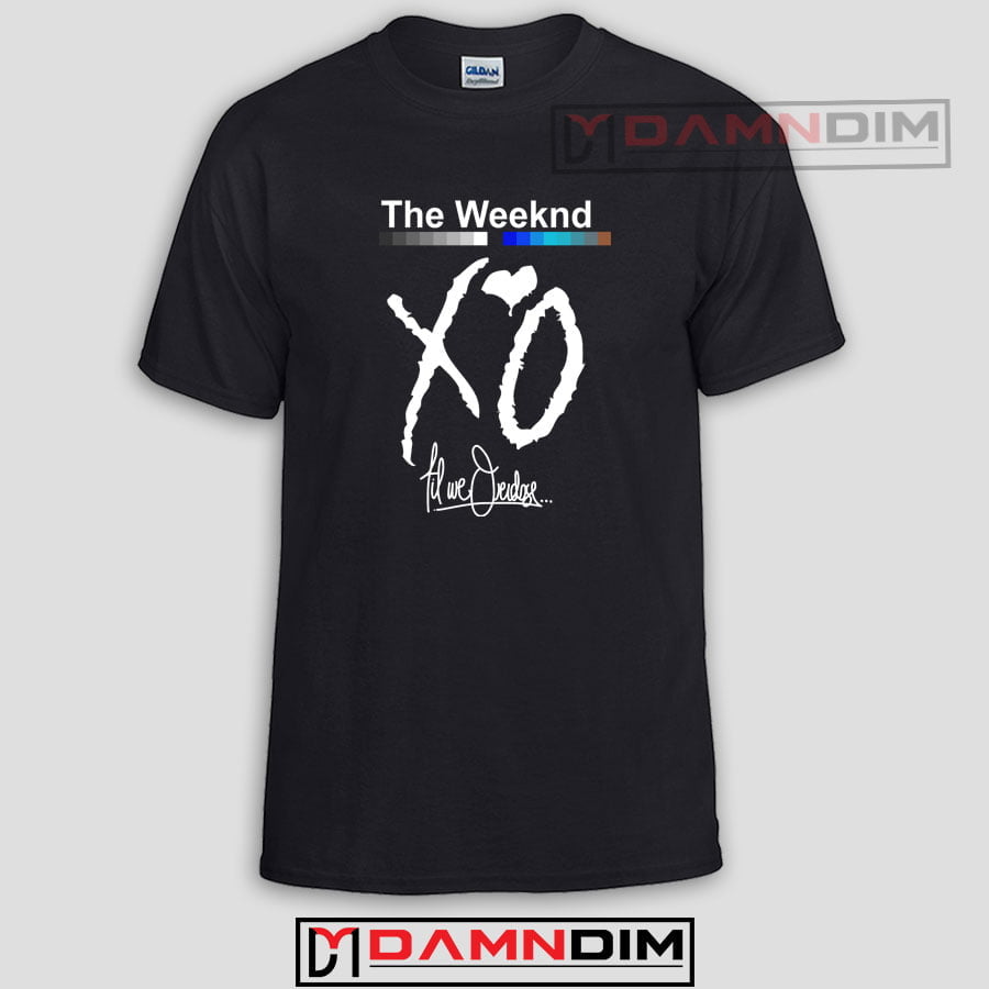 tee shirt xo the weeknd