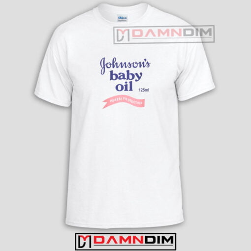 Johnson's Baby Oil Funny Graphic Tees