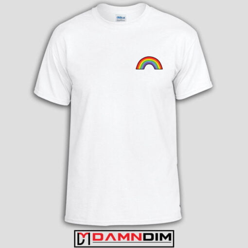 Pride Rainbow Pocket Funny Graphic Tees