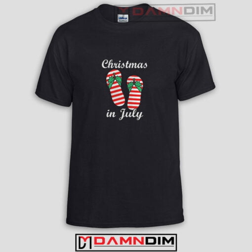 Christmas In July Funny Graphic Tees