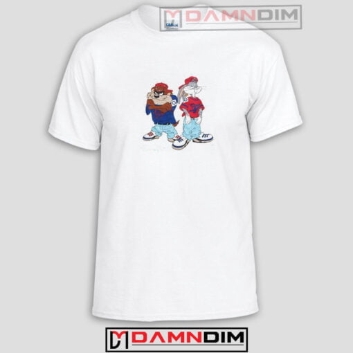 Tazmania and Bugs Bunny Funny Graphic Tees