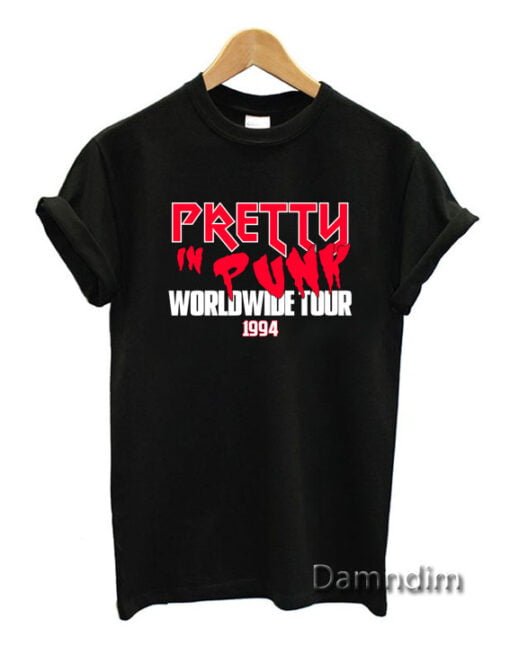 Pretty In Punk Worldwide Tour 1994 Funny Graphic Tees