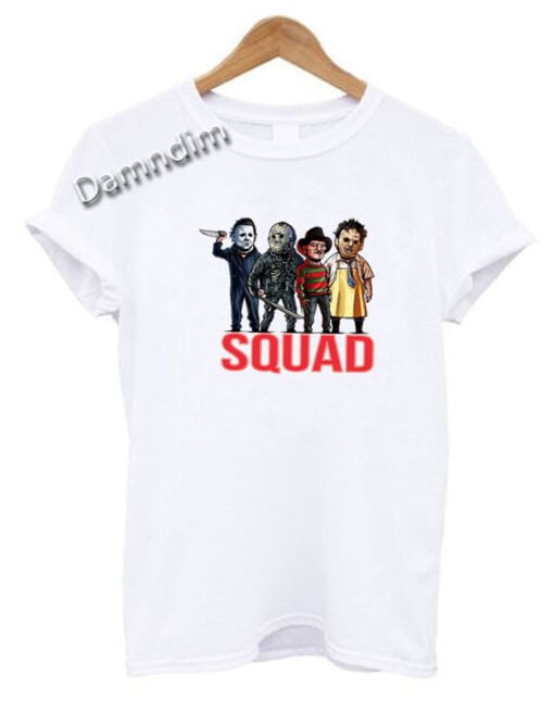 Horror Squad Funny Graphic Tees