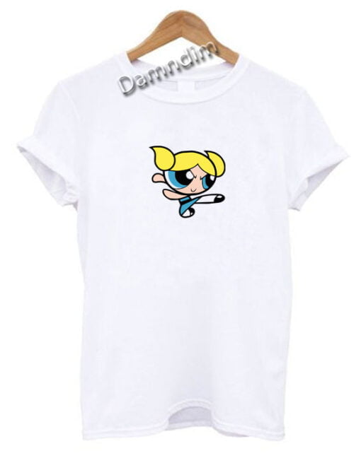 Bubbles Powerpuff Girls Funny Graphic Tees