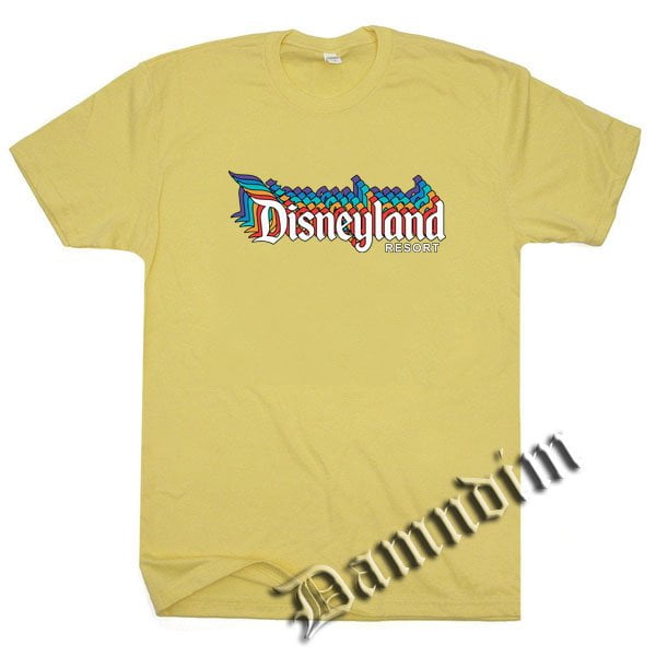 disneyland yellow shirt