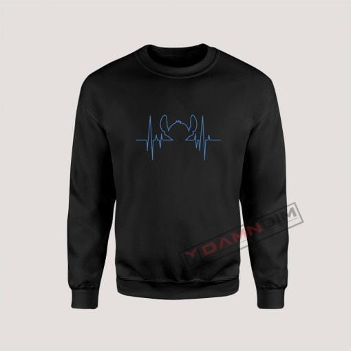 Stitch heartbeat Sweatshirt