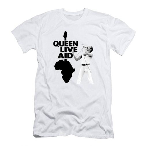 Queen Live Aid T Shirt