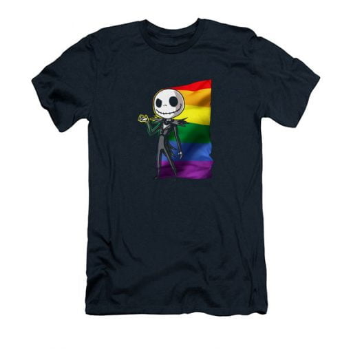 Jack Skellington Lgbt Pride T Shirt
