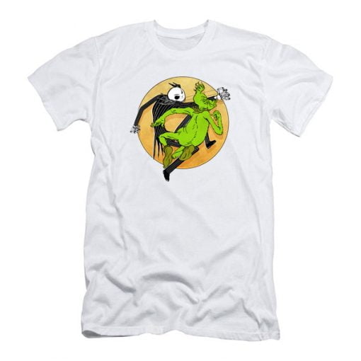 Jack Vs Grinch The Nightmare Before Christmas T Shirt