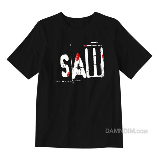 SAW Horror Logo T-Shirt