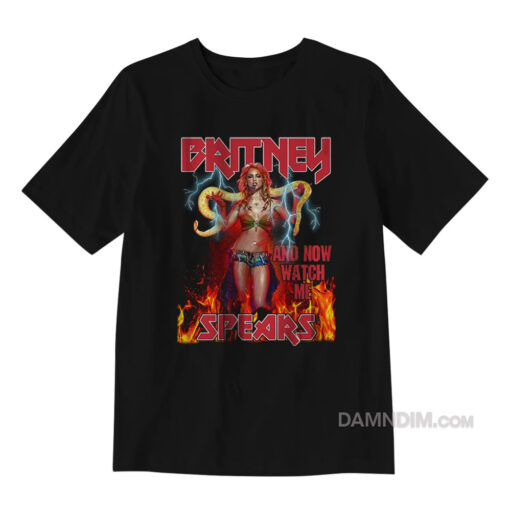 Britney Spears Iron Maiden T-Shirt