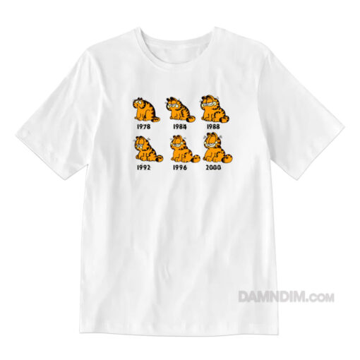The Evolution Of Garfield T-Shirt