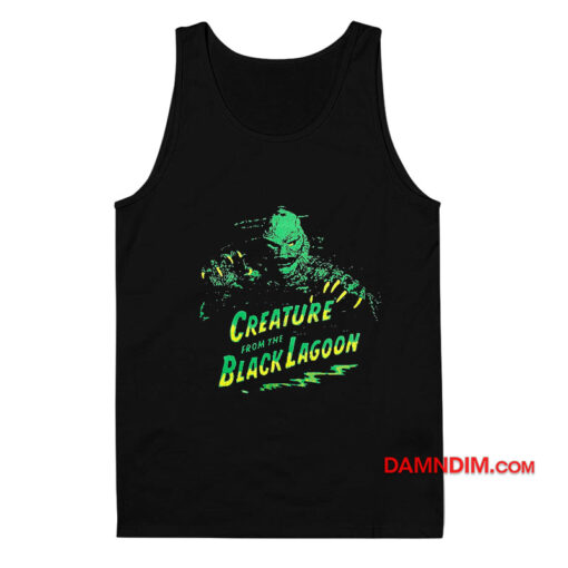 Creature From The Black Lagoon Green Tank Top