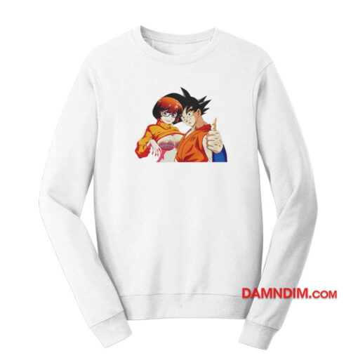 Velma Scooby Doo DBZ Son Goku Sweatshirt