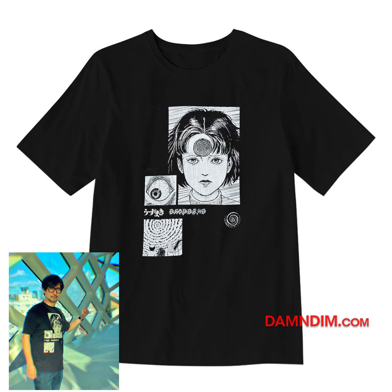 DROP DEAD junji Ito UZUMAKI Tシャツ M Drop-Dead-x-Uzumaki-Junji-Ito-