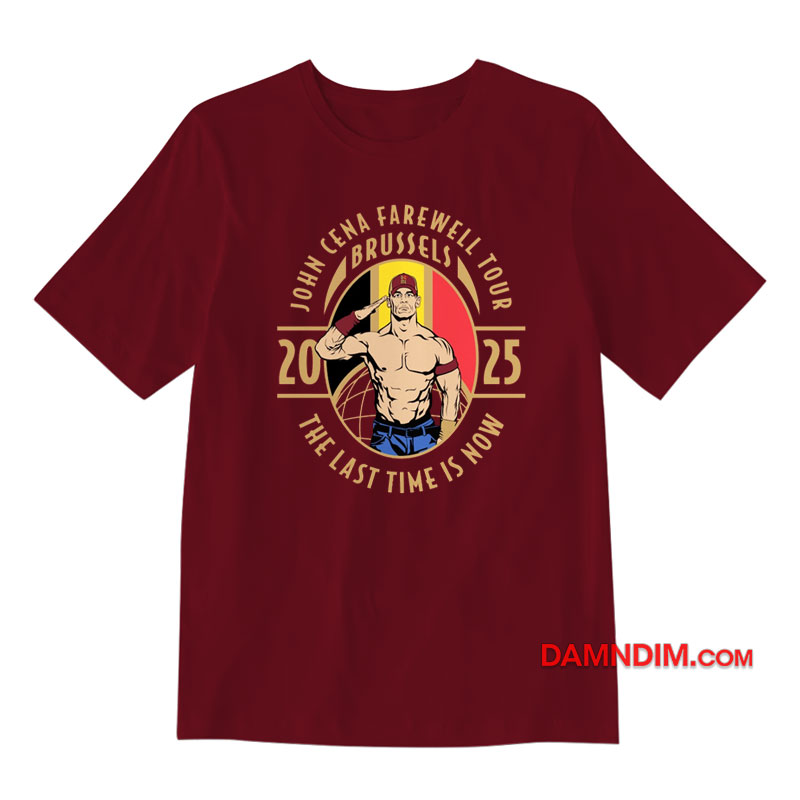 John Cena Farewell 2025 Tour TShirt