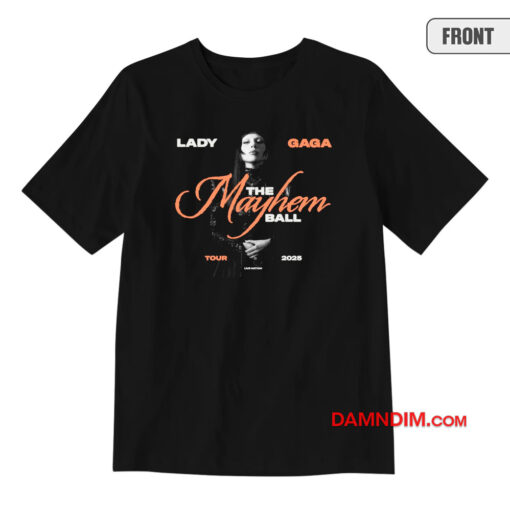 Lady Gaga Mayhem Ball Tour T-Shirt