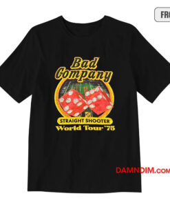 Bad Company Straight Shooter Tour 75 T-Shirt