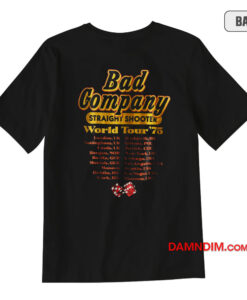 Bad Company Straight Shooter Tour 75 T-Shirt